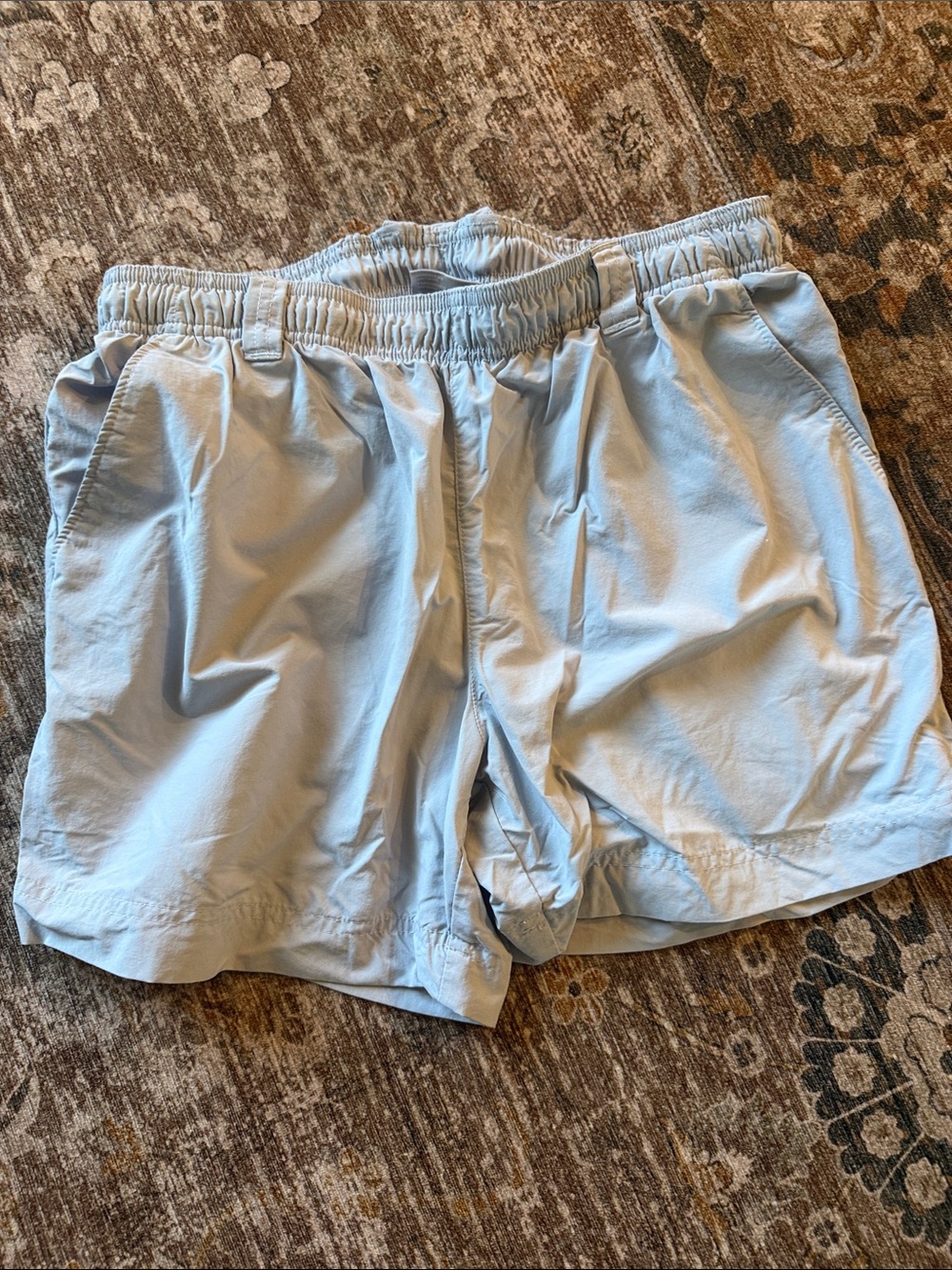 Light Gray Women’s Elastic Hiking Shorts